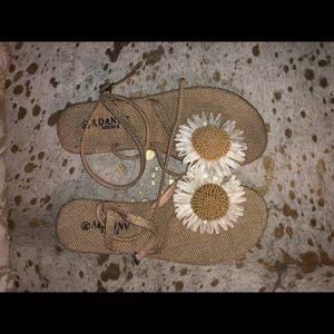 Sunflower Sandals